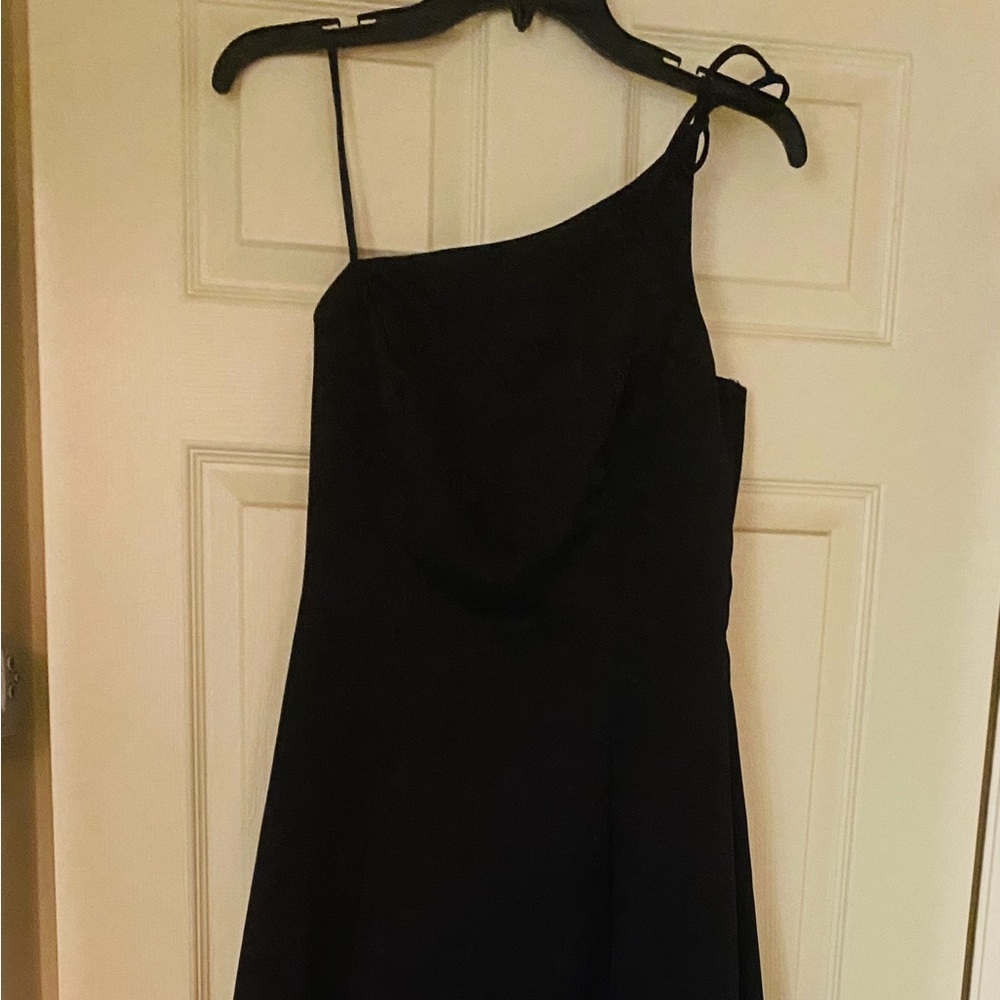Formal gown.  Black.